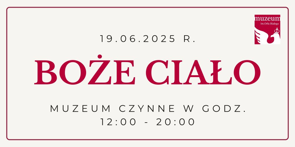 W świąteczny czwartek zapraszamy od południa